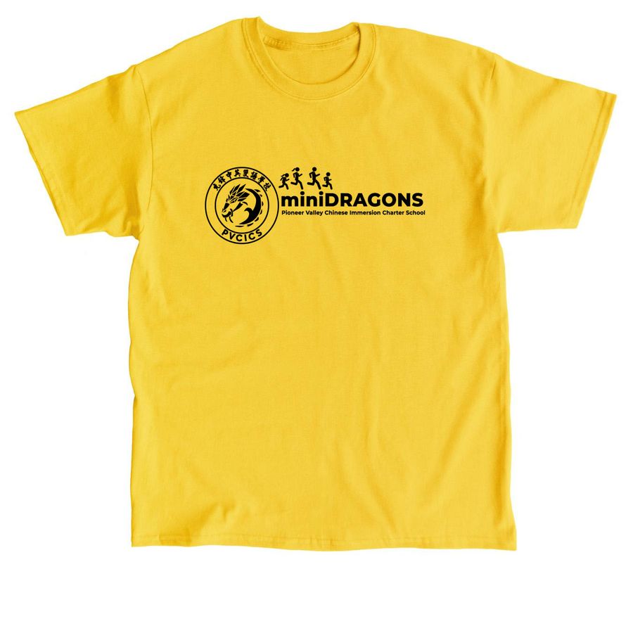 [Black] PVCICS Mini-Dragons Shirts, a Daisy Classic Unisex Tee