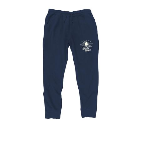 Rising Sun Sweatpants, a Classic Navy Midweight Fleece Joggers