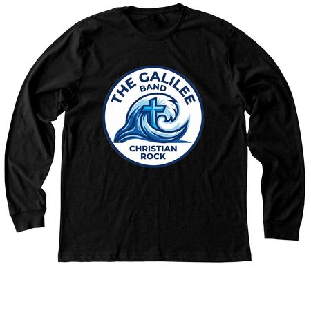 The Galilee Band, a Black Heather Premium Long Sleeve Tee