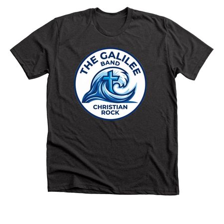 The Galilee Band, a Dark Grey Heather Premium Unisex Tee