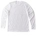 Nethermurk Vintage Tee, a Solid White Blend Premium Long Sleeve Tee (back-view)