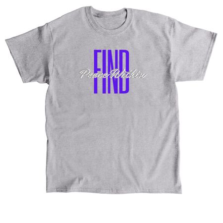 Peace, a Sport Grey Classic Unisex Tee