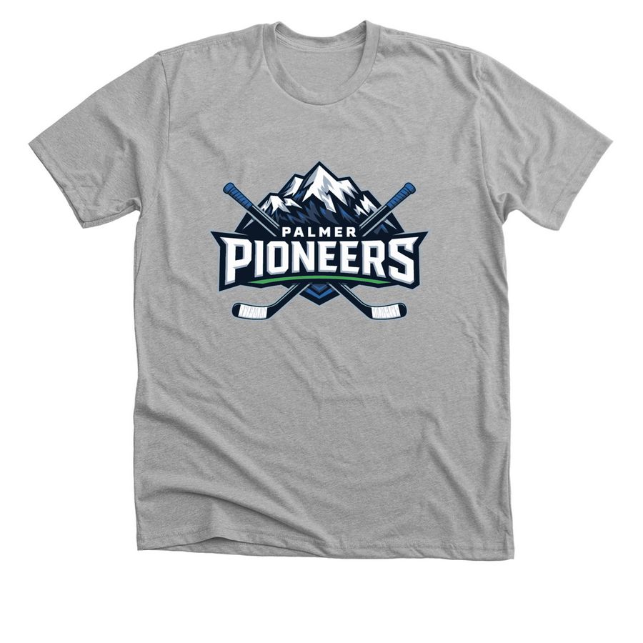 Palmer Pioneer&nbsp;, a Athletic Heather Premium Unisex Tee