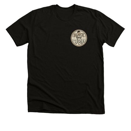 Black Boy Joy: A Celebration of Freedom, a Solid Black Blend Premium Unisex Tee