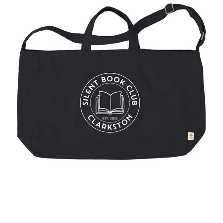 Silent Book Club Clarkston Totes, a Black Reclaimist G2G Tote Bag
