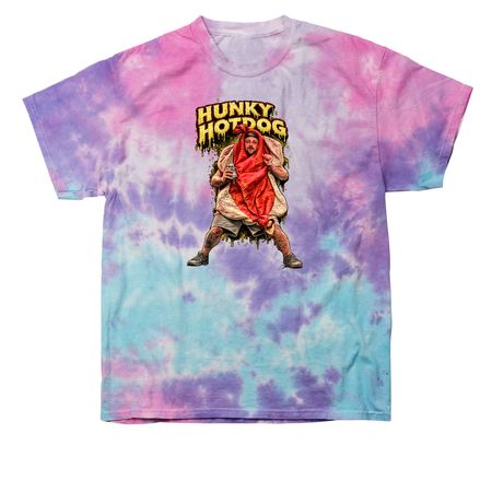 The Hunky One, a Cotton Candy Classic Tie Dye Tee