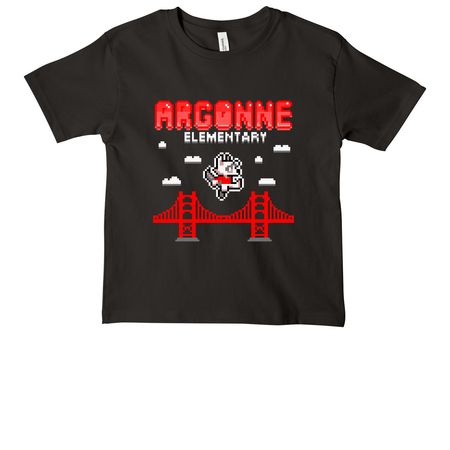 Game On, Argonne!, a Black Youth Heavyweight Tee