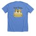 Treat Dealer, a Heather Columbia Blue Premium Unisex Tee (back-view)