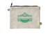 makeup bag, a Natural 9"x7" Hemp Blend Pouch