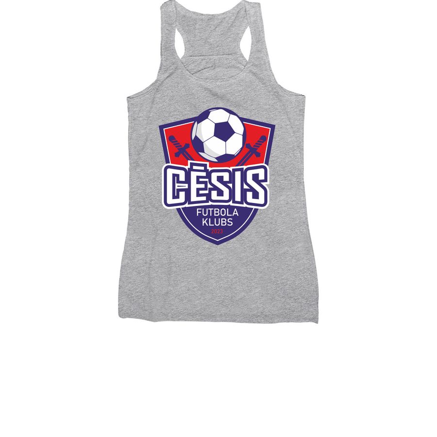 FK Cesis Official Tops, a Athletic Heather Women's Racerback