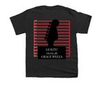 GUILTY!!!!!, a Black Youth Unisex Tee (back-view)