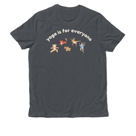 Yoga Critters, a Terrain Grey Allmade Organic Cotton Unisex Tee