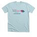 Forever Footprints Merchandise, a Heather Ice Blue Premium Unisex Tee