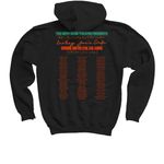 Smokey Joe's Cafe, a Black Youth Pullover Hoodie (back-view)