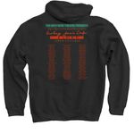 Smokey Joe's Cafe, a Black Pullover Hoodie (back-view)