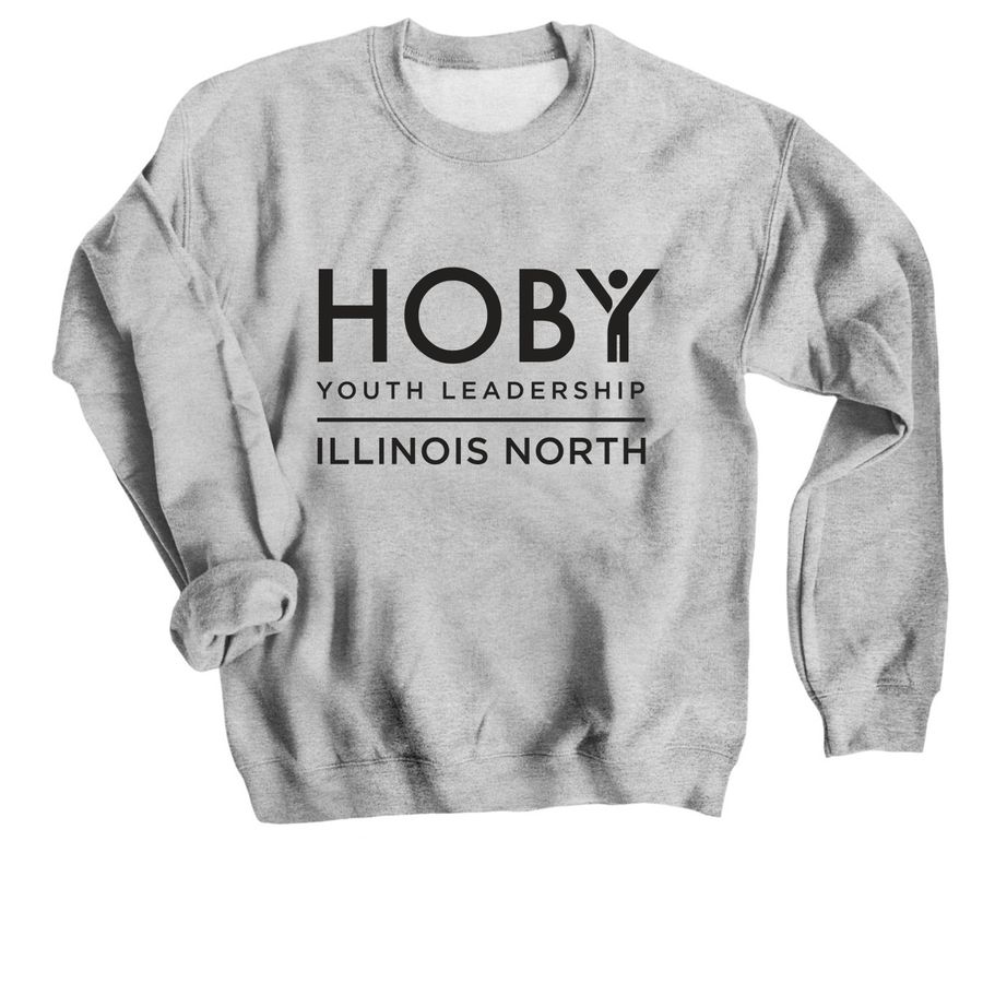 HOBY Illinois-North Classic Tee, a Sport Grey Crewneck Sweatshirt