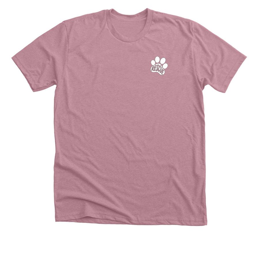 Fam Fit Check: Caffeine Dog Mom, a Heather Orchid Premium Unisex Tee