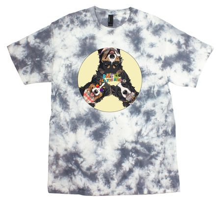 3rd Annual Disc Is All You Need, a Grey Crystal Tie Dye Tee