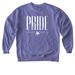 BTMSAW Comfort Colors Violet Crewneck, a Violet Comfort Colors Crewneck Sweatshirt