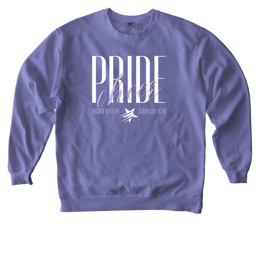 BTMSAW Comfort Colors Violet Crewneck, a Violet Comfort Colors Crewneck Sweatshirt