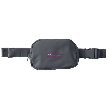 Progress & Hope Hip-pack, a Storm Grey Matte Hip Pack