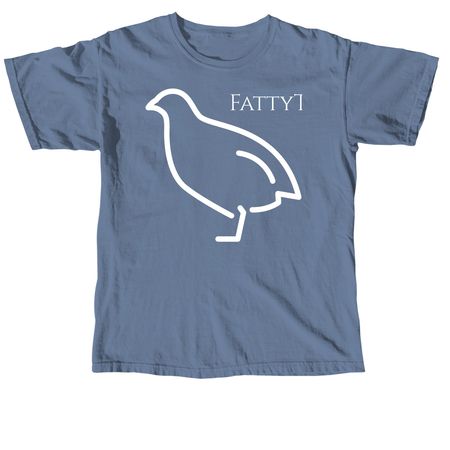 Fatty merch, a Blue Jean Comfort Colors Unisex Tee