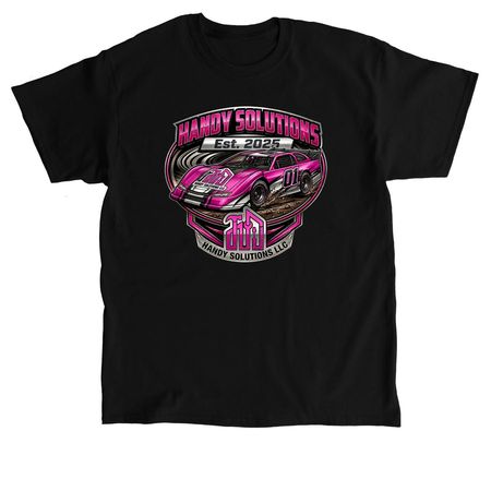 Handy Solutions #01, a Black Classic Unisex Tee