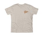 MEF Dodger Nation Merch, a Heather Dust Premium Youth Tee (back-view)
