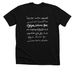 "Refugees Welcome Here", a Solid Black Blend Premium Unisex Tee