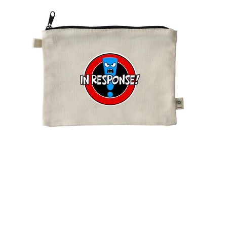 In Response! Dice Bags, a Natural 9"x7" Hemp Blend Pouch