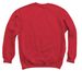 AHEAD With Horses Holiday Shirt, a Red Crewneck Sweatshirt (back-view)
