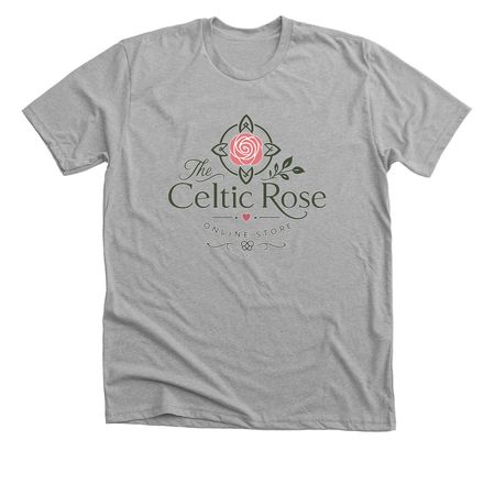 The Celtic Rose&nbsp;, a Athletic Heather Premium Unisex Tee