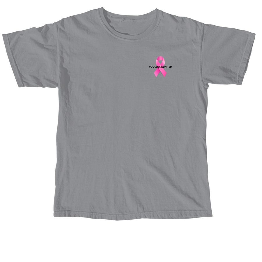 Breast Cancer Awareness, a Granite Comfort Colors Unisex Tee