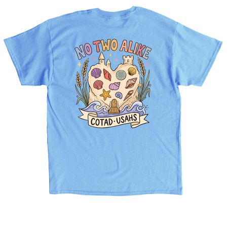 COTAD MERCH - No Two Alike, a Carolina Blue Classic Unisex Tee