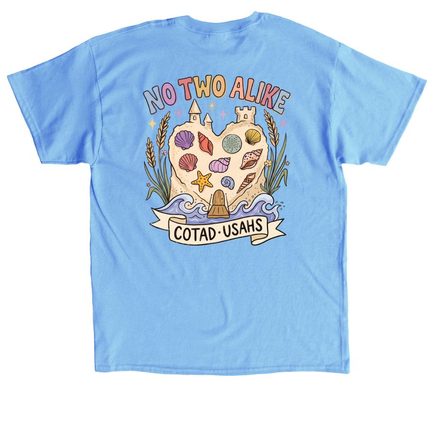 COTAD MERCH - No Two Alike, a Carolina Blue Classic Unisex Tee