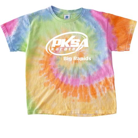 2026 PKSA Karate Shirts & Tops, a Eternity Youth Tie Dye Tee