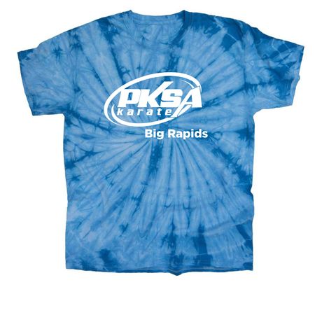2026 PKSA Karate Shirts & Tops, a Baby Blue Classic Tie Dye Tee