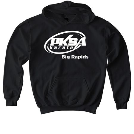 2026 PKSA Karate Shirts & Tops, a Black Softstyle Youth Pullover Hoodie