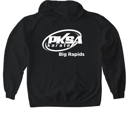 2026 PKSA Karate Shirts & Tops, a Black Gildan Softstyle Pullover Hoodie