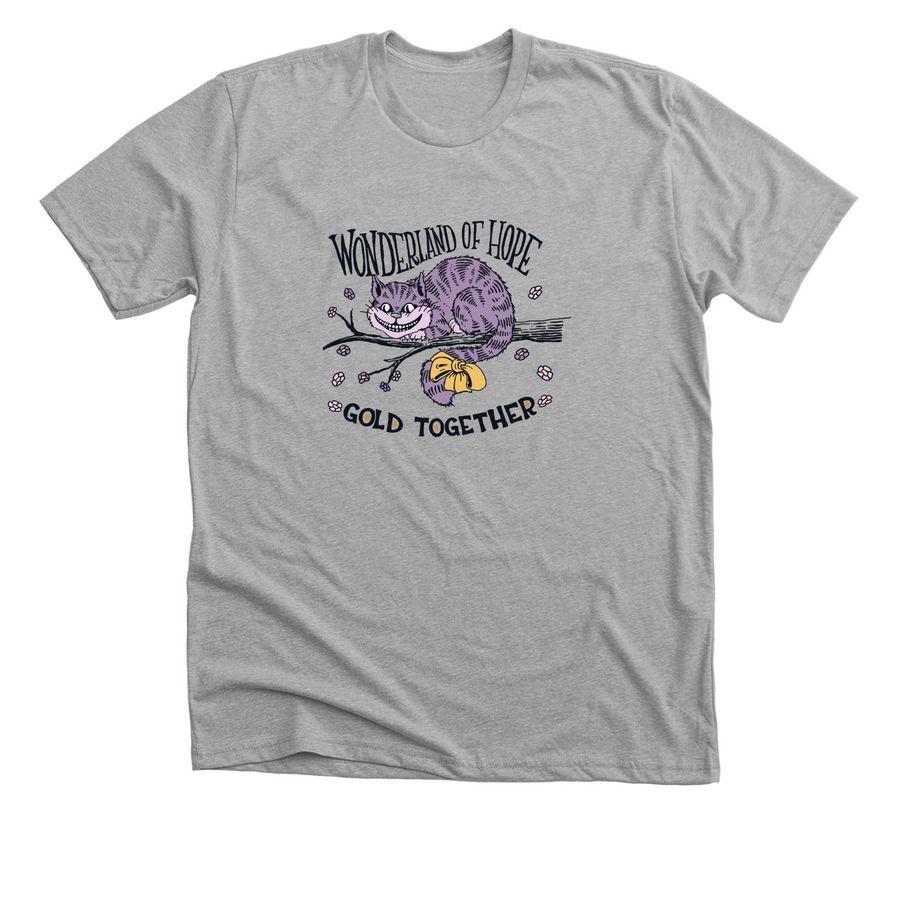 Wonderland of Hope, a Athletic Heather Premium Unisex Tee