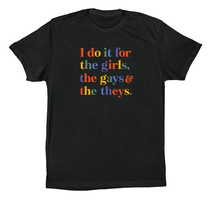 PRIDE shirt 1, a Vintage Black Premium Cotton Tee