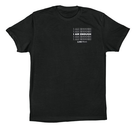 I AM ENOUGH...STILL, a Vintage Black Premium Cotton Tee