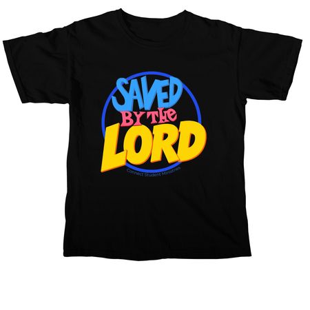 Saved By The Lord - Classic&nbsp;, a Black Comfort Colors Unisex Tee