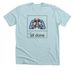I'm ALL DONE, a Heather Ice Blue Premium Unisex Tee