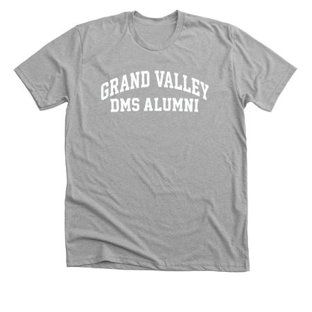 Grand Valley DMS Alumni&nbsp;, a Athletic Heather Premium Unisex Tee