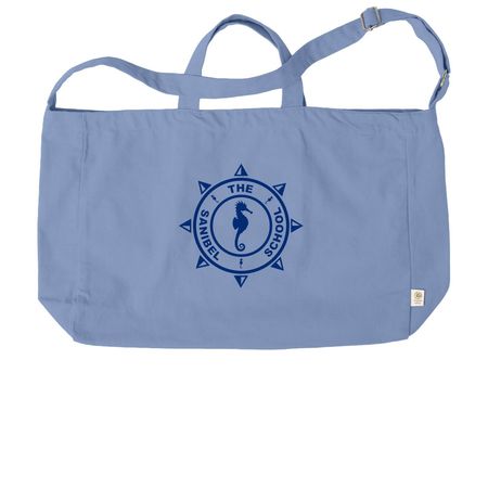 Sanibel Positivity Tote, a Elemental Blue Reclaimist G2G Tote Bag