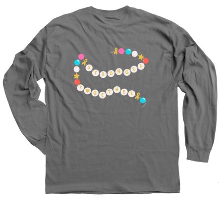 Stronger Together, a Charcoal Classic Long Sleeve Tee