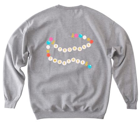 Stronger Together, a Sport Grey Softstyle Crewneck Sweatshirt