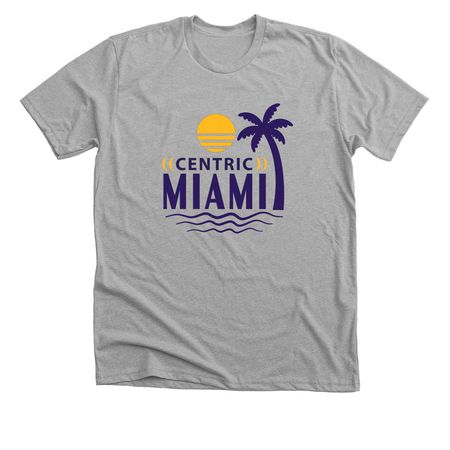 Miami T-Shirts, a Athletic Heather Premium Unisex Tee