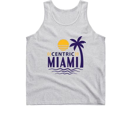 Miami T-Shirts, a Sport Grey Classic Unisex Tank Top